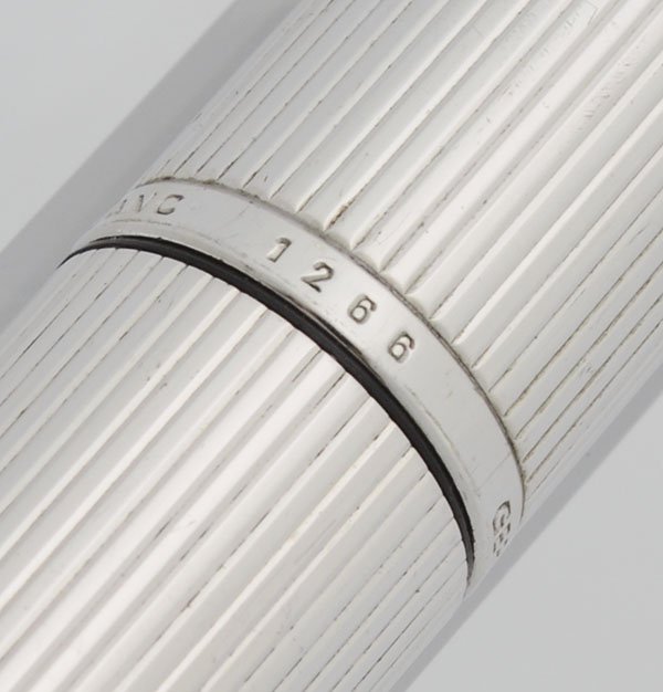 Montblanc Meisterstuck 1266 Fountain Pen (1970s) - Sterling Silver